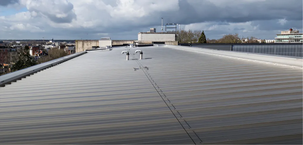 commercial metal roof repair and restoration near me