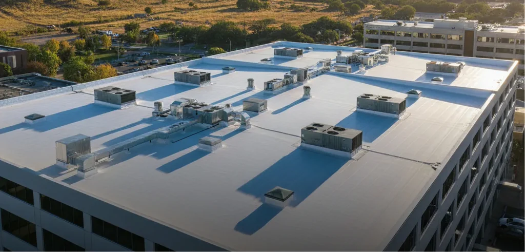 commercial roofing company for pvc roofing systems